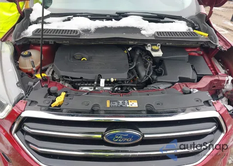 2017 Ford Escape Se из США, поврежденный, VIN 1FMCU0GD2HUC76013